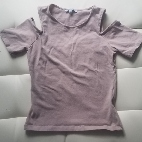 Charlotte Russe cold shoulder crop top - Picture 8 of 10